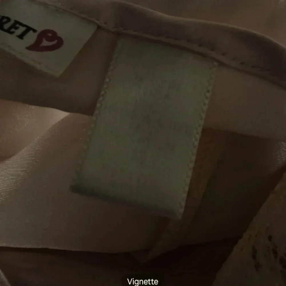 Vintage 90’s Victoria's Secret Blush Satin n Lace Front Split Ankle Gown Sz Med - Picture 16 of 17